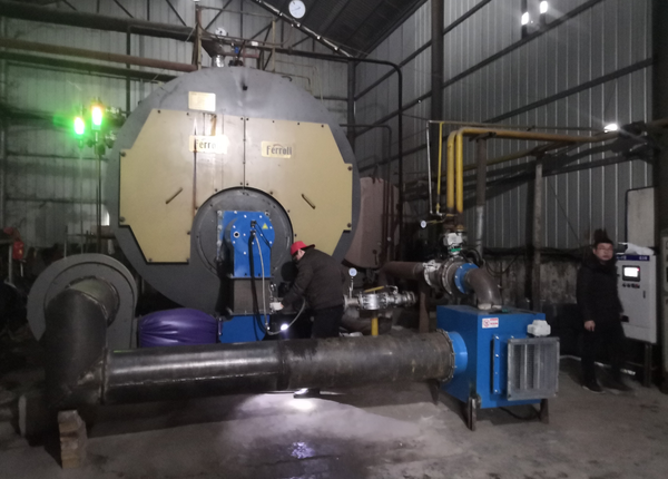新密紙廠10噸蒸汽爐低氮燃燒機改造
